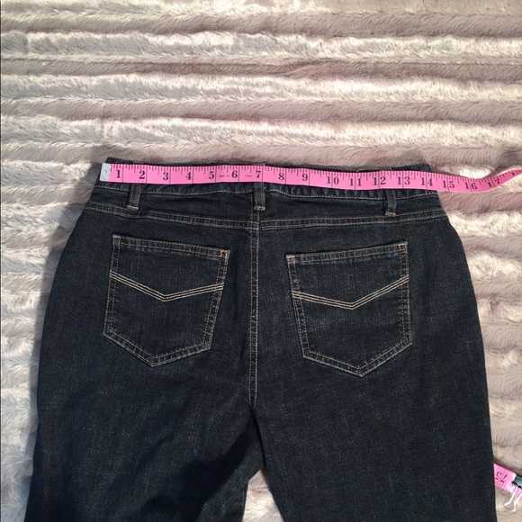 Tribal Jeans Stretch Extensible Black Size 6 - Picture 4 of 8